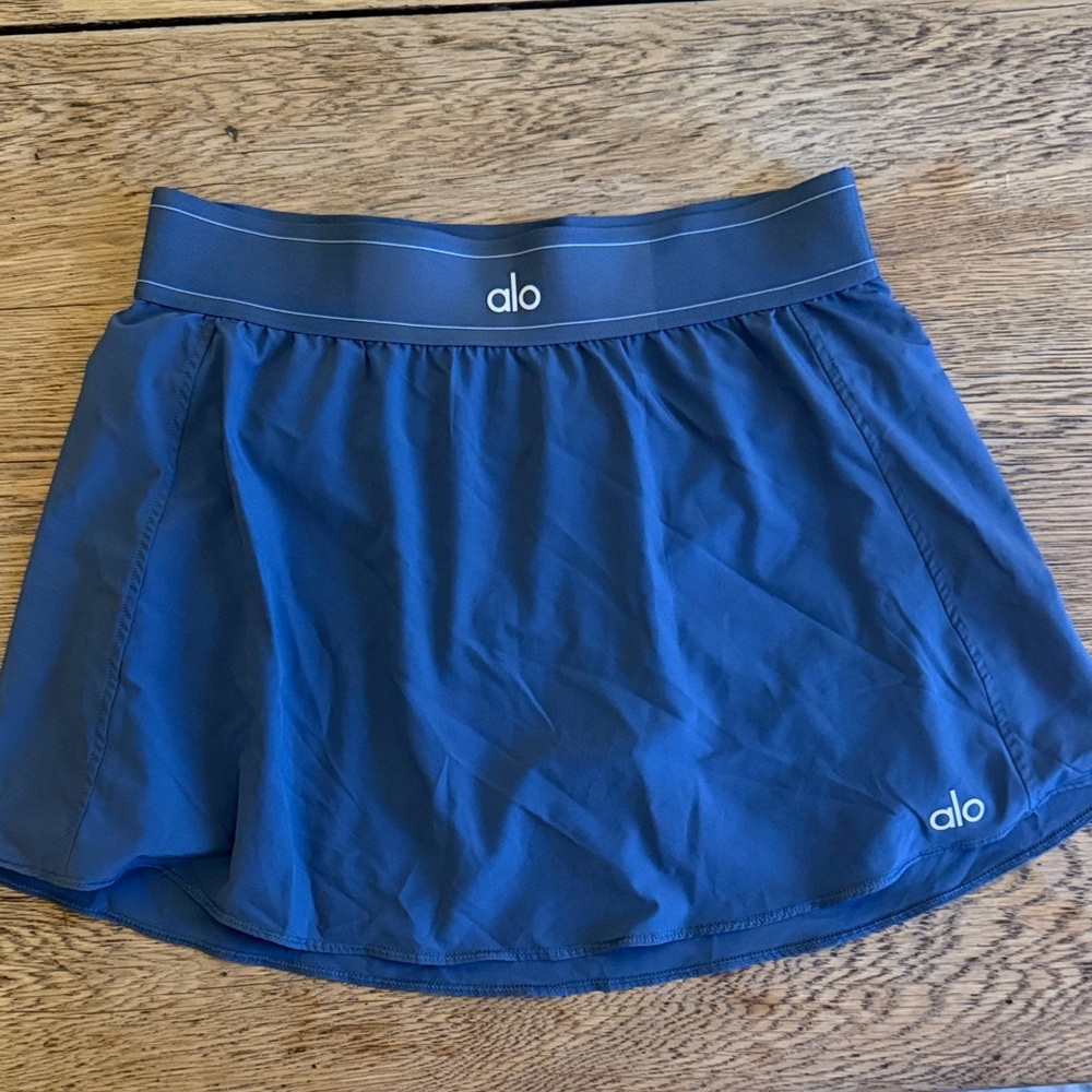 ALO Yoga Navy Athletic Skirt